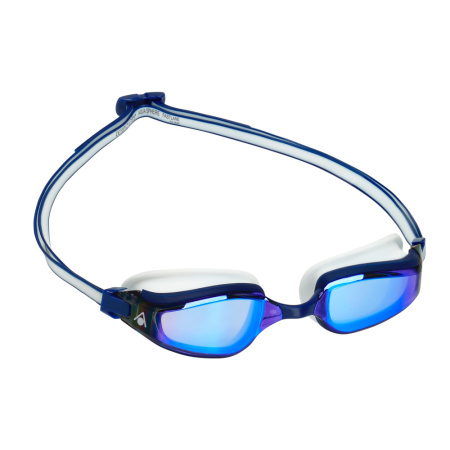 Очки для плавания Fastlane линзы Titanium (зеркальные линзы; navy/red)